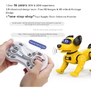 Perro Robot Interactivo Inteligente Cont