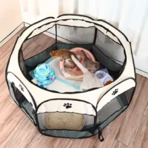 Corral para mascotas octagonal