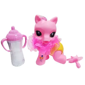 Unicornio Pony Bebe Chupo Tetero Juguete
