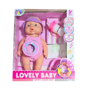 Muñeco Bebe Vestido Conejo Bacinilla