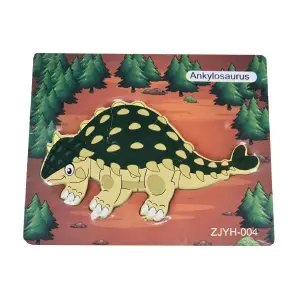 Rompecabezas Didáctico Dinosaurio Multic