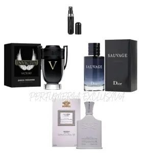 Invictus victory+sauvage+creed silver+pe
