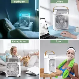 Ventilador Con Agua Portátil