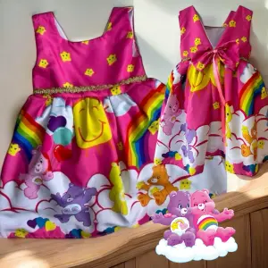 Vestido fiesta ositos cariñositos