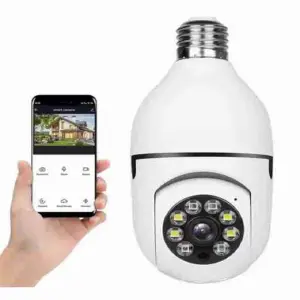 Camara seguridad bombillo