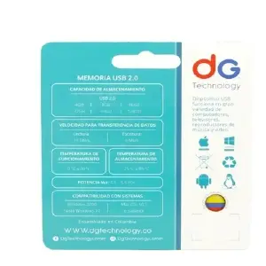 Memorias Usb 32 Gb Dg Technology