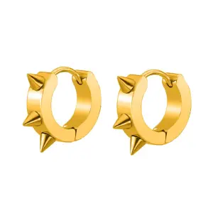 Aretes Candonga Puas Punk Acero Inoxidab