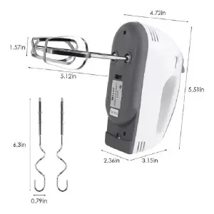 Batidora De Mano Universal Royal 7 Veloc