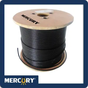 CABLE COAXIAL NEGRO RG6-U 95% T-TELMEX