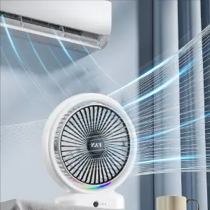 Mini Ventilador de Escritorio Portátil