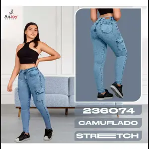 Camuflado Stretch dama ref 236074