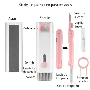 Kit de Limpieza  Teclado y Auriculares