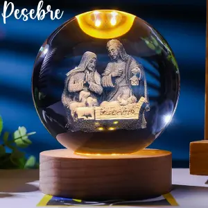 Lampara Bola De Cristal Pequeña