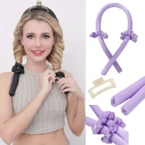 Diadema Rizadora De Cabello Sin Calor