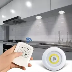 JUEGO BOMBILLA X3 LUCES LED INALÁMBRICA