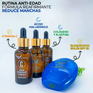 AFRODITA KIT ANTIEDAD+BLOQUEADOR BIOAQU