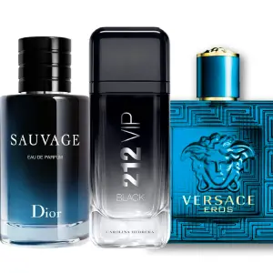 KIT PERFUM (EROS + 212VIPBLACK+ SAUVAGE)