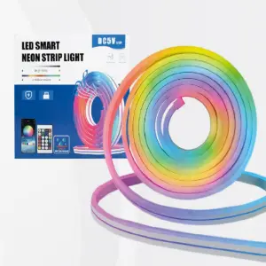 Tira De Luz Led Rgb De Neón 5 mts