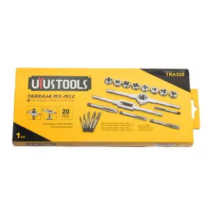 Juego de tarrajas uyustools 20 piezas