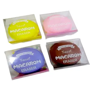 BORRADOR KAWAII CON FORMA DE MACAROON
