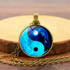 Collar Yin Yang Yinyang Yin Yan Unisex