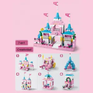 Castillo De Bloques De Construcción, Set