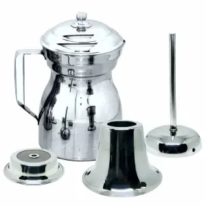 Olleta Chocolatera Acero Quirurgico 1L