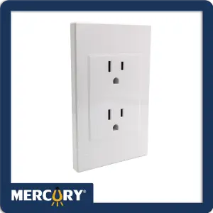 TOMA DOBLE POLO A TIERRA MERCURY PREMIU