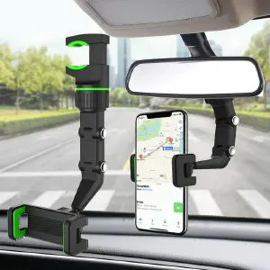 Soporte para Celular - Espejo Retrovisor de Carro - soporte celular espejo retrovisor carro