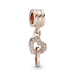 CHARM LOVE-  PLATA -PANDORA JOYERÍA