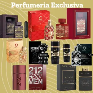 Kit 10 perfumes + perfumero