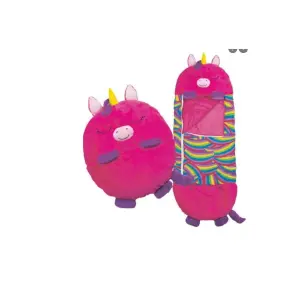 HAPPY NAPPERS-SACO DORMIR-UNICORNIO ROSA