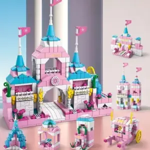 lego arma todo castillo  1000 pcs