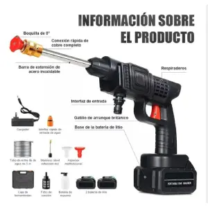 Hidrolavadora Portatil 48v Dos baterias