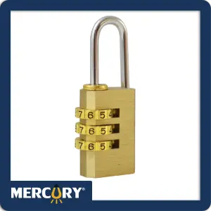CANDADO MERCURY DE CLAVE MALETERO BRONC