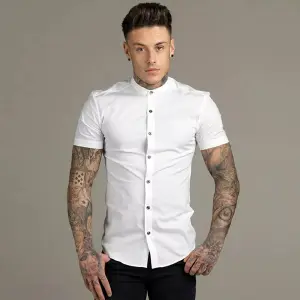 CAMISA MANGA CORTA CUELLO NERU