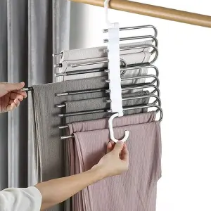Gancho ahorrador de espacio pantalones