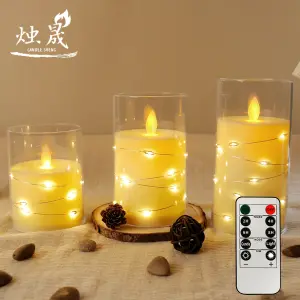 VELAS RELIGIOSAS ELECTRICAS 3 UNDS 🙌