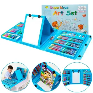 Set Kit De Arte Dibujo Colores Para Niño