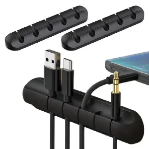 Organizador de 5 Cables x2 Und