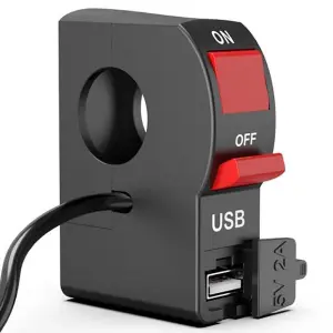 Ref 7126 switch con cargador usb MOTO