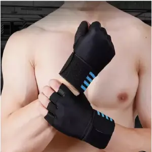 Guantes Con Muñequera  Entrenamiento Gim