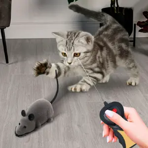 Juguete Ratón Control Remoto Gatos