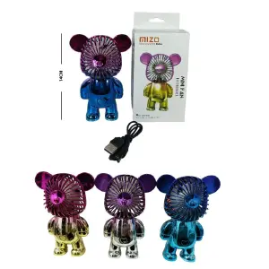 mini ventilador portatil oso