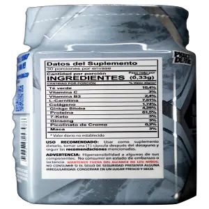 QUEMADOR DE GRASA  MW SILVER