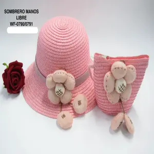 SOMBRERO MANOS LIBRE WF-0790.91 FUCXIA