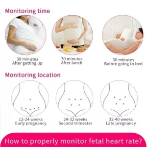 Ultrasonido Portátil Doppler Fetal