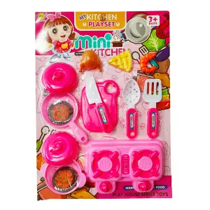 Cocina Sartenes Utensilios Comida Juguet