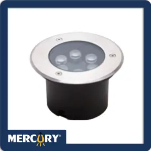 BALA LED PISO 6W 3000K SATIN REDONDA