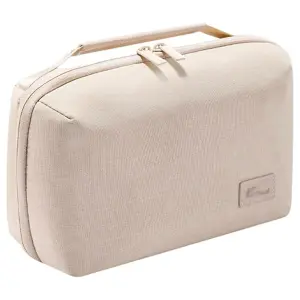 Cartera Estuche Cables Accesorios Beige